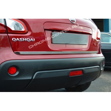 Молдинг на кромку двери багажника Nissan Qashqai+2 (2008-2013) бренд – Croni главное фото